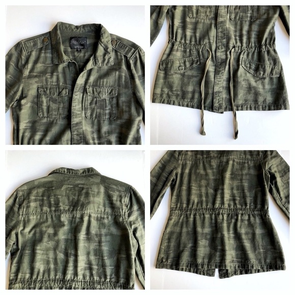 Sanctuary Lightweight Camo Field Jacket - Picture 5 of 10